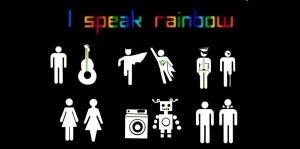 I speak rainbow