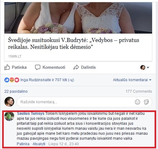 Neapykantos kalba socialiniuose tinklapiuose