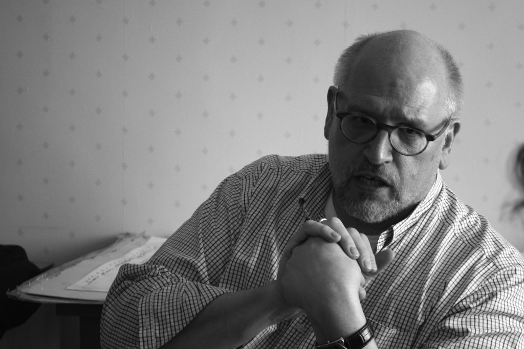 Dr. Joseph G. Kosciw susitikime su VU SA programos „Be etikečių“ ir VU LGBT+ grupės atstovais