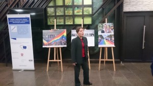 Rūta Ostrovskaja, parodos pristatymas.