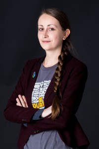 LGL's EVS volunteer Veronika. © Augustas Didžgalvis