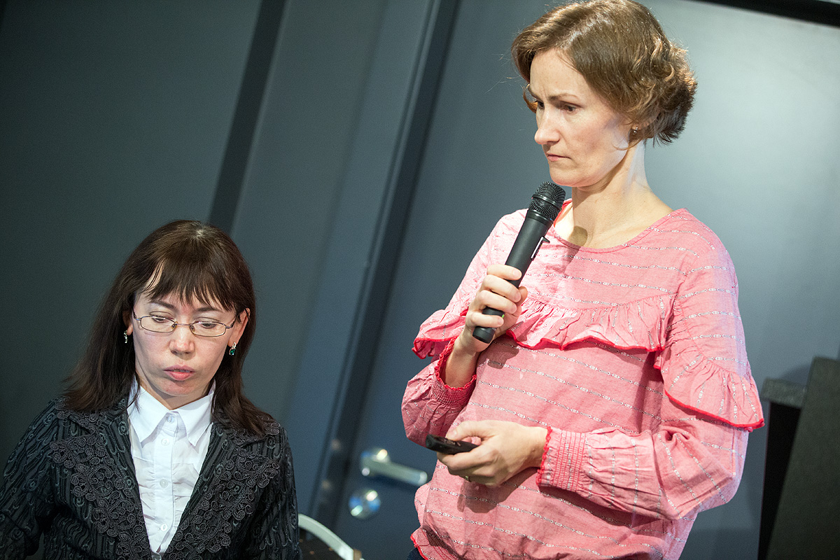 Representatives of the Lithuanian Forum of the Disabled @Augustas Didžgalvis