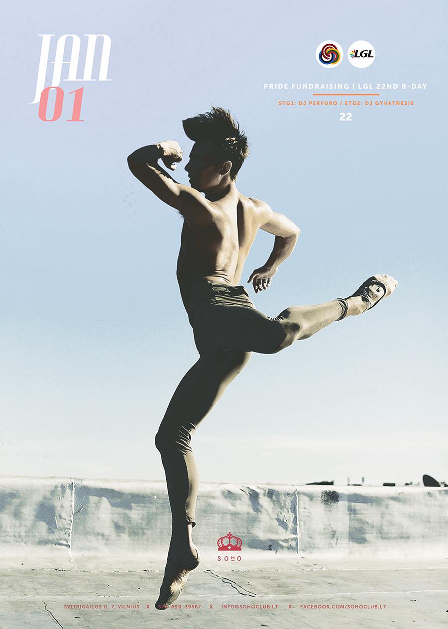 PRIDE fundraising | LGL 22-asis gimtadienio vakarėlis