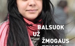 REIKŠMINGAS BALSAS UŽ ŽMOGAUS TEISES! 2_LGL_LZTC_Plakatas_web