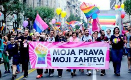 Serbijoje – pirmosios taikios LGBT* bendruomenės eitynės Serbija