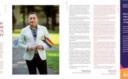 Projektas „Kryptis: įsidarbinimas“ pristatytas „Baltic Pride“ 2022 žurnale