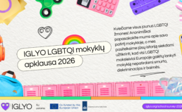 IGLYO LGBTQI mokyklų apklausa 2026: pasidalykite savo patirtimi