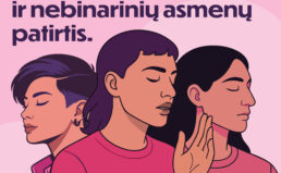 Nematomos smurto patirtys: LBT moterys kviečiamos dalyvauti apklausoje