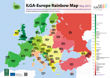 Rainbow Europe Map