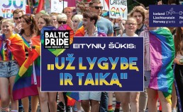 LGL paskelbė „Baltic Pride“ 2022 eitynių šūkį