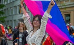 LGBT bendruomenės centre vyko kūrybinės dirbtuvės, skirtos paminėti biseksualių asmenų matomumo dieną