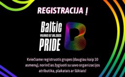„Baltic Pride“ 2025 eitynėse dalyvausiantys grupėmis kviečiami registruotis