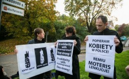 Juodasis pirmadienis Vilniuje: net dvi Lenkijos moterų palaikymo akcijos