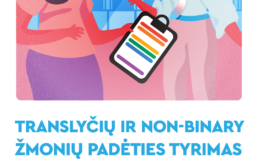 Kvietimas dalyvauti tyrime apie translyčių asmenų padėtį darbo rinkoje