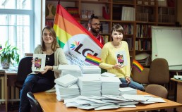 LGL sent out a publication about homophobic bullying to Lithuanian schools and educational institutions