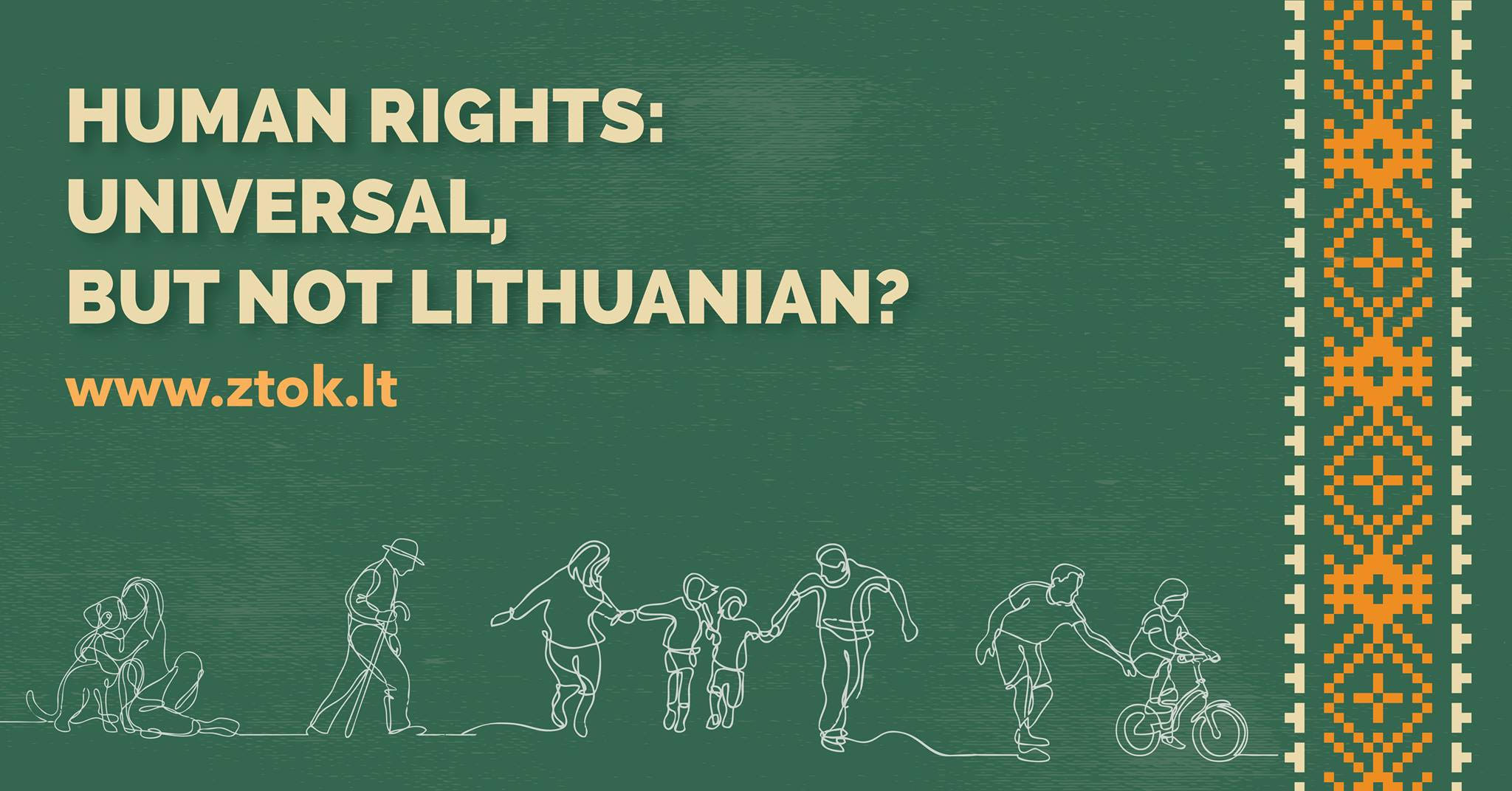 Seminar-Discussion “Human Rights: Universal, but not Lithuanian?“