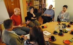 Israelian Food Journalist Gil Hovav Visited LGL`s Community Center