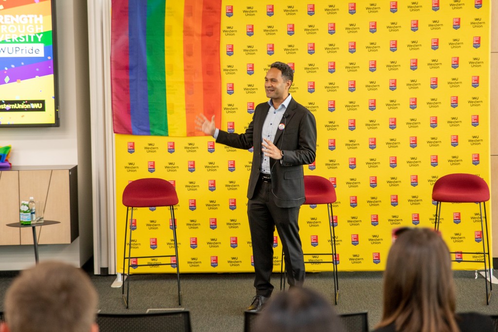 Adrian Muller, Global Sanctions Advisory Group Leader and Western Union Lithuania Diversity Equity Inclusion Committee Lead.