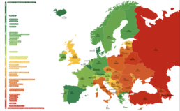 Lithuania Ranked 36th in Europe for LGBTI Rights in ILGA-Europe’s 2025 Rainbow Map