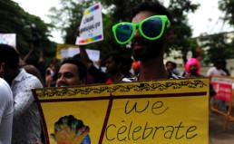 Indian Government approves law to protect and empower transgender people Indian members of the LGBT (Lesbian, Gay, Bisexual, Transgender) community take part in a pride parade, calling for freedom from discrimination on the grounds of sexual orientation, in Chennai on June 26, 2016. / AFP / ARUN SANKAR (Photo credit should read ARUN SANKAR/AFP/Getty Images)