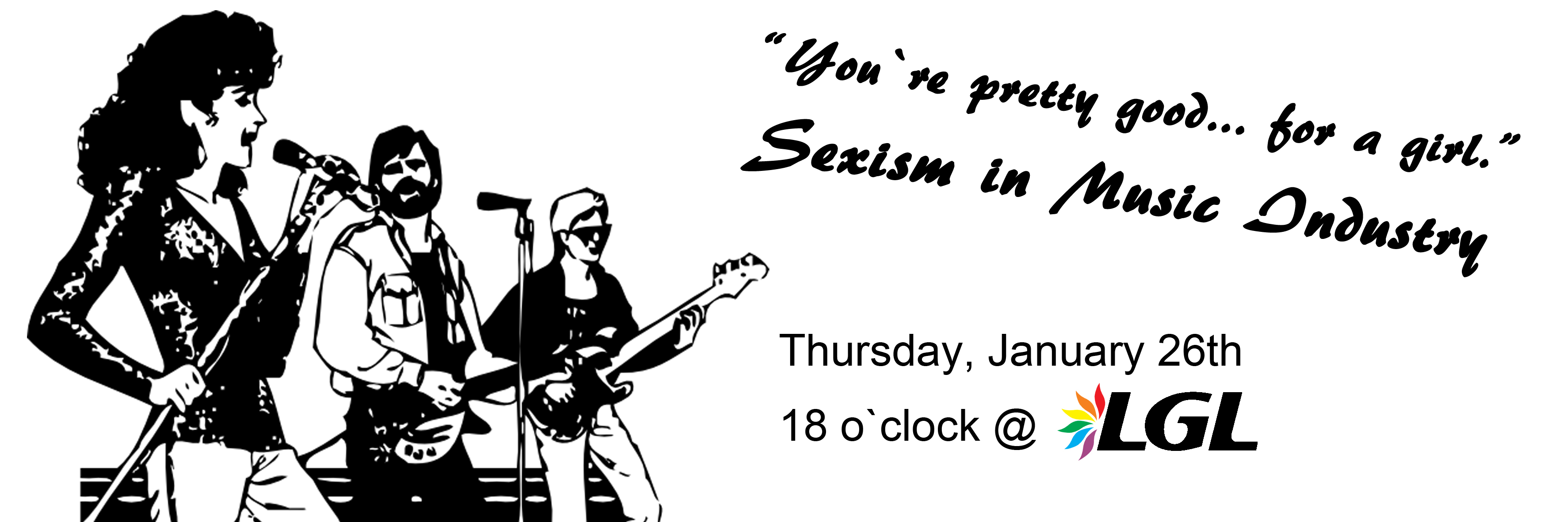 “You are pretty good… for a girl.” Sexism in Music Industry - Workshop