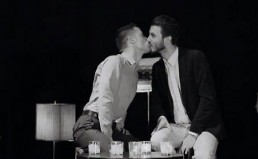 A same-sex kiss featured in a video for Lithuania’s entry in the Eurovision Song Contest