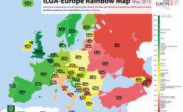 ILGA-Europe releases the European LGBT map for 2015: Lithuania ranks 35th out of 49